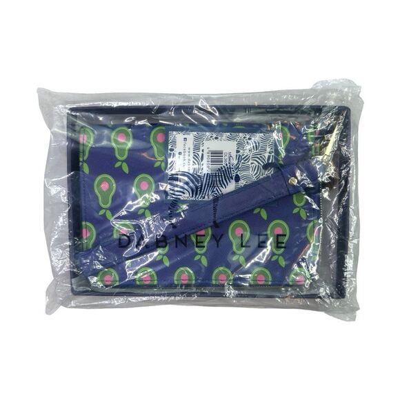 Dabney Lee Avocado Print Zip-Around Wristlet Wallet - 6.5” x 4.5” x 0.75” - Picture 7 of 7